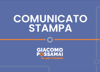 Comunicato Stampa Giacomo Possamai